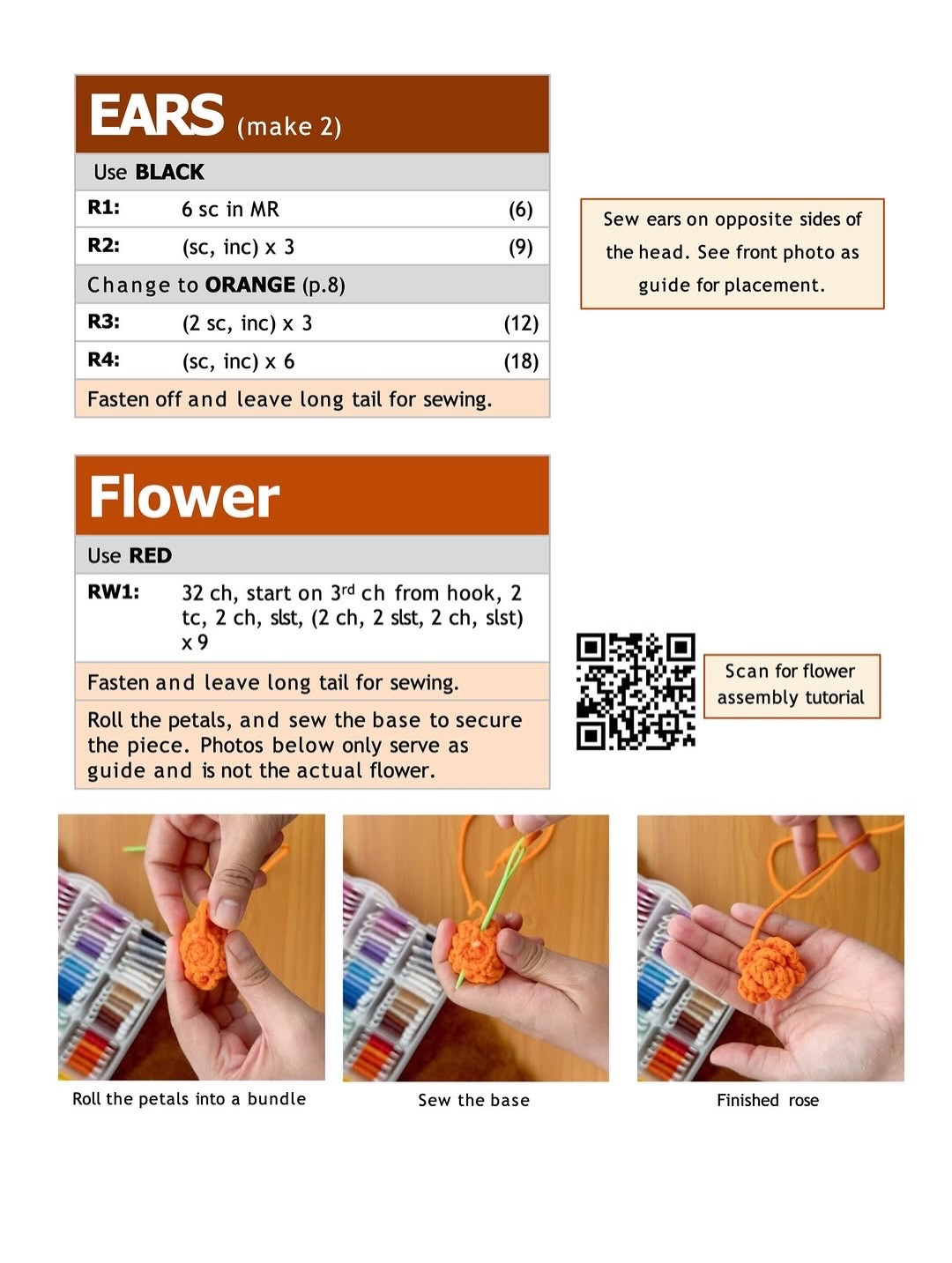 Crochet a Cute Fox Amigurumi with This Free Pattern