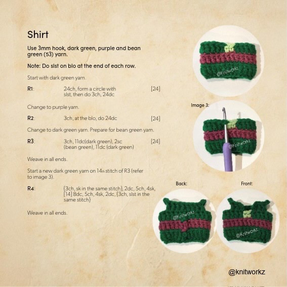 Crochet Amigurumi Pattern: Zoro x Pikachu Plushie