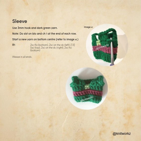 Crochet Amigurumi Pattern: Zoro x Pikachu Plushie