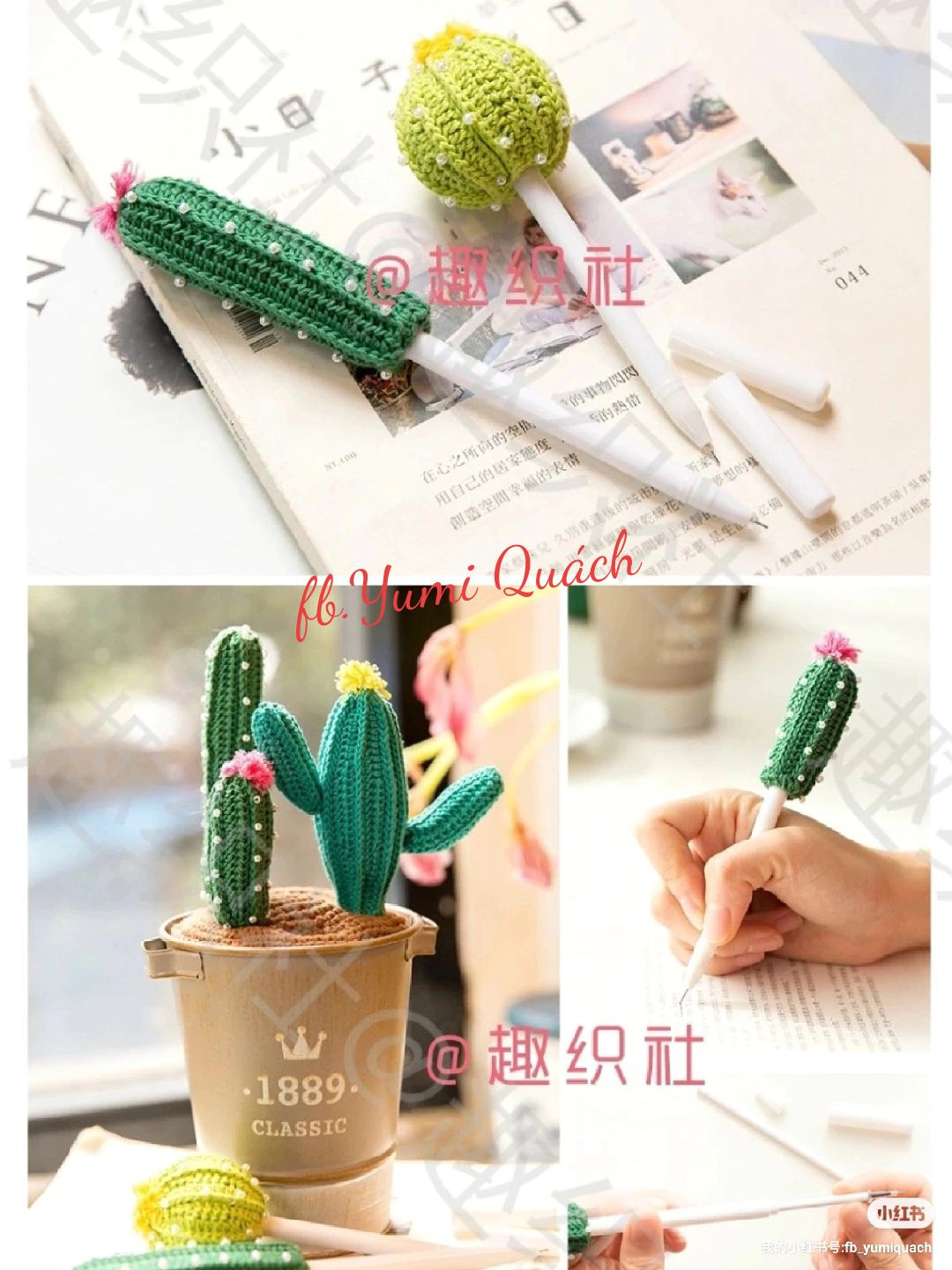 Crochet Cactus Garden: A Colorful Indoor Decor Idea