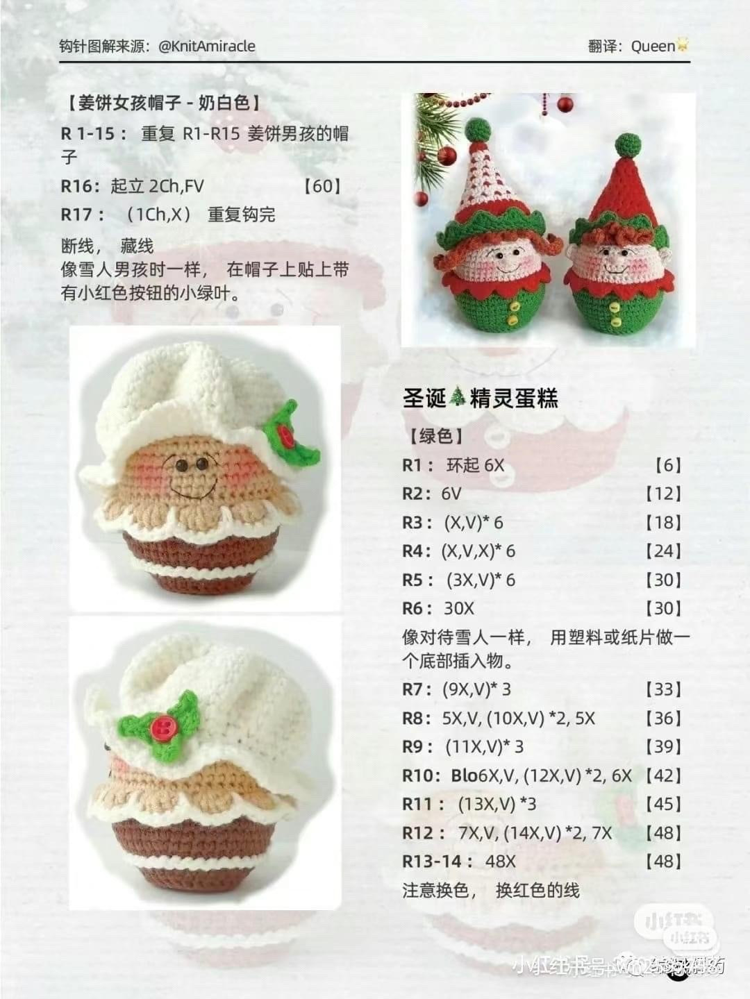 Crochet Christmas Elf Amigurumi Pattern for Festive Holiday Decor