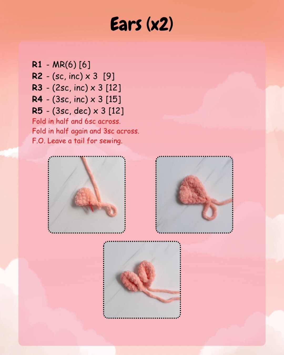 Crochet Cute Boxy Bunny Plushie with Free Pattern