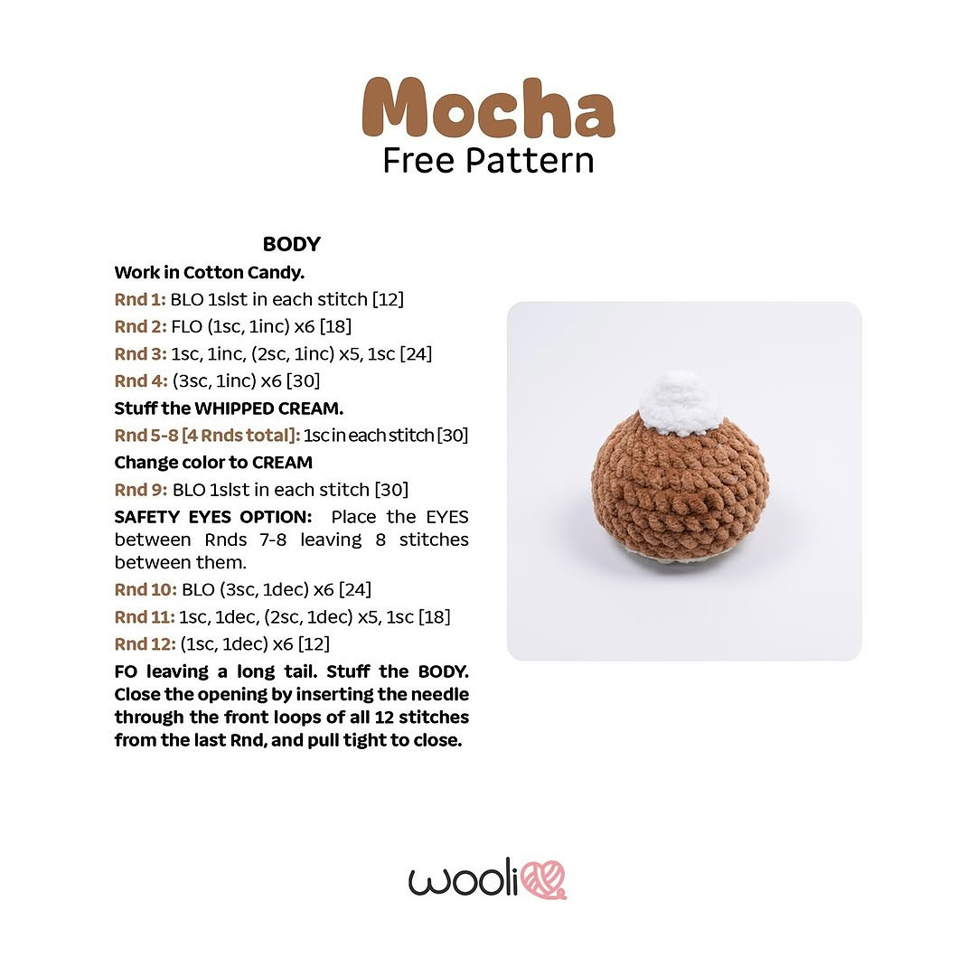 Crochet Cute Gingerbread Amigurumi Pattern for Holiday Season