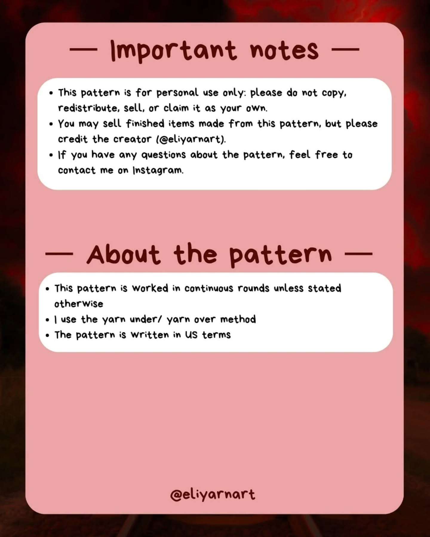 Crochet Demogorgon Amigurumi Pattern for Free