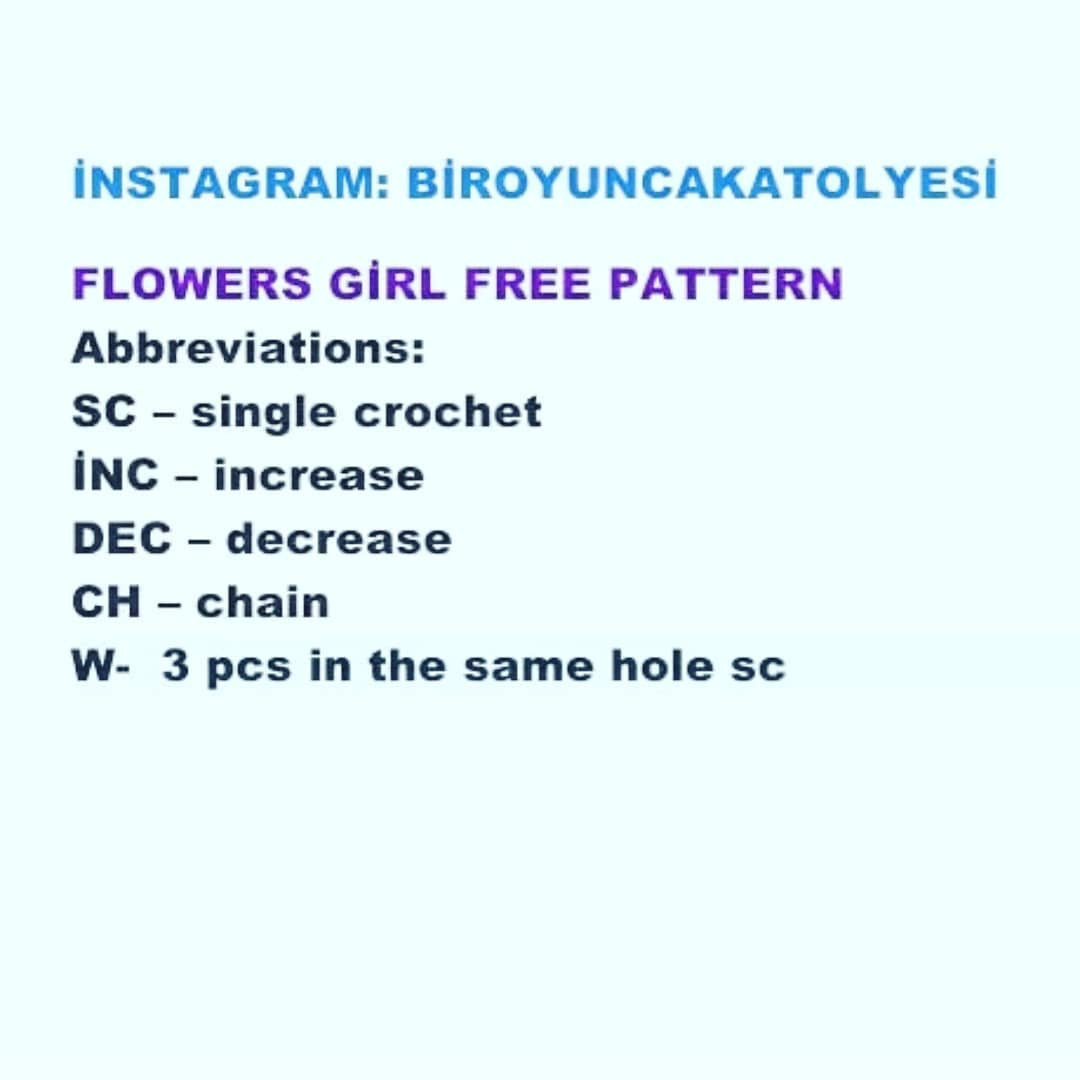 Crochet Doll with Long Hair and Pink Dress Free Pattern