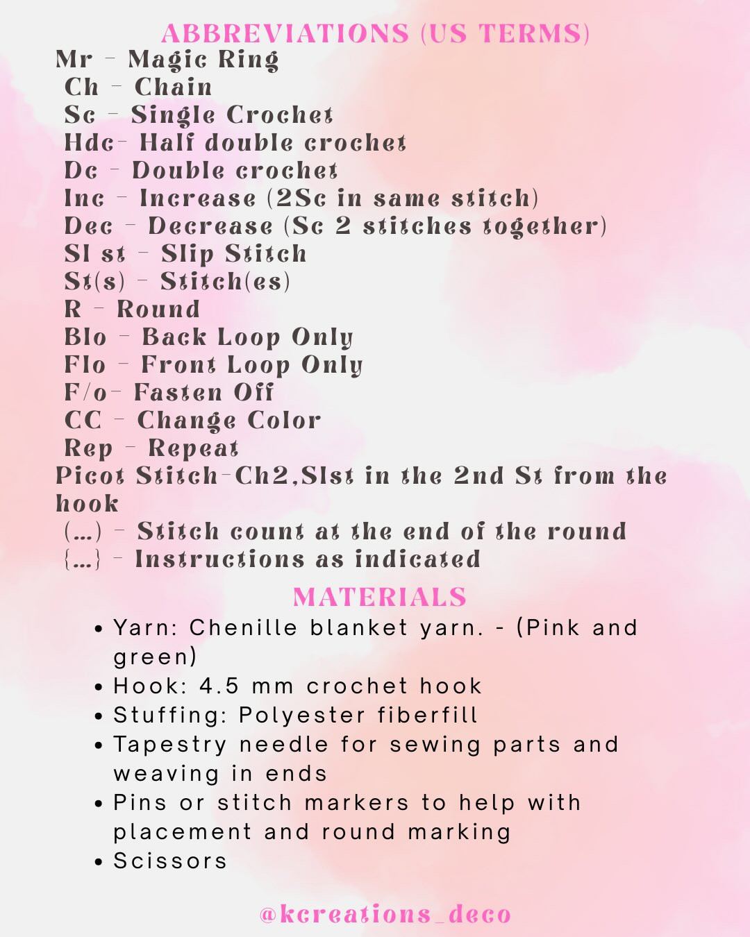 Crochet Eternal Rose Pattern for Personal Use Only