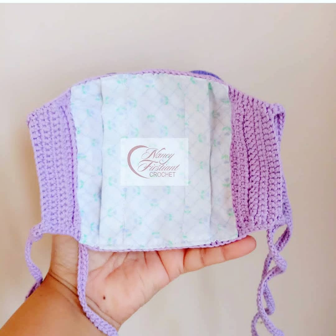 Crochet Face Mask Free Pattern for Beginners