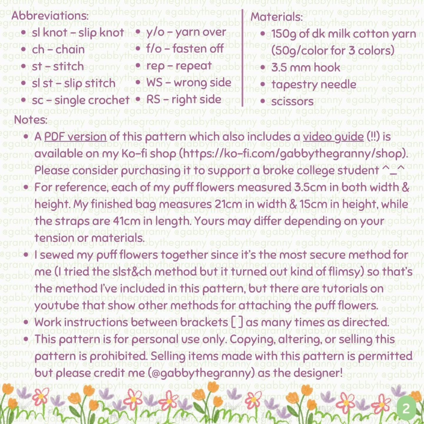 Crochet Floral Bag Pattern Free for Creative Crafting