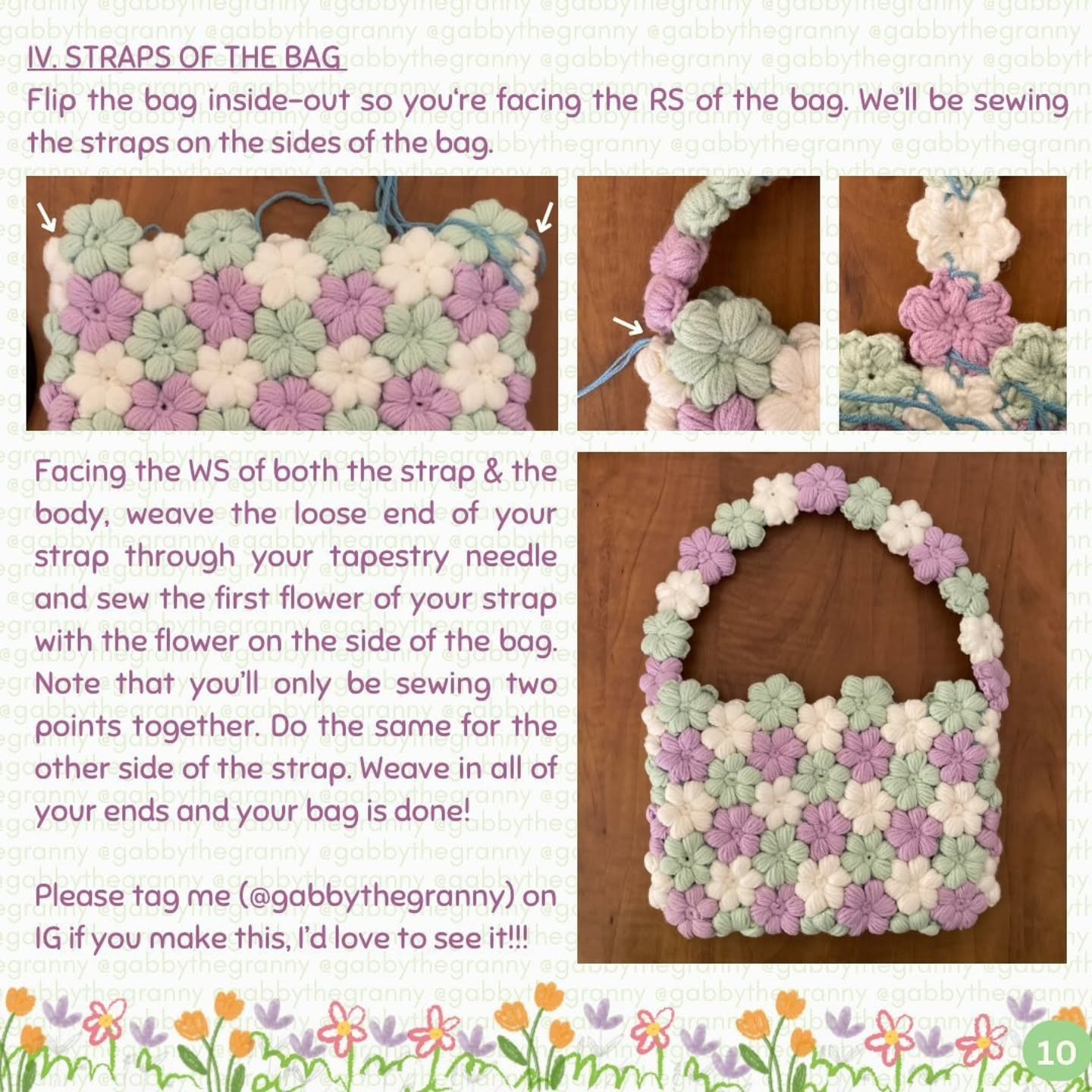 Crochet Floral Bag Pattern Free for Creative Crafting