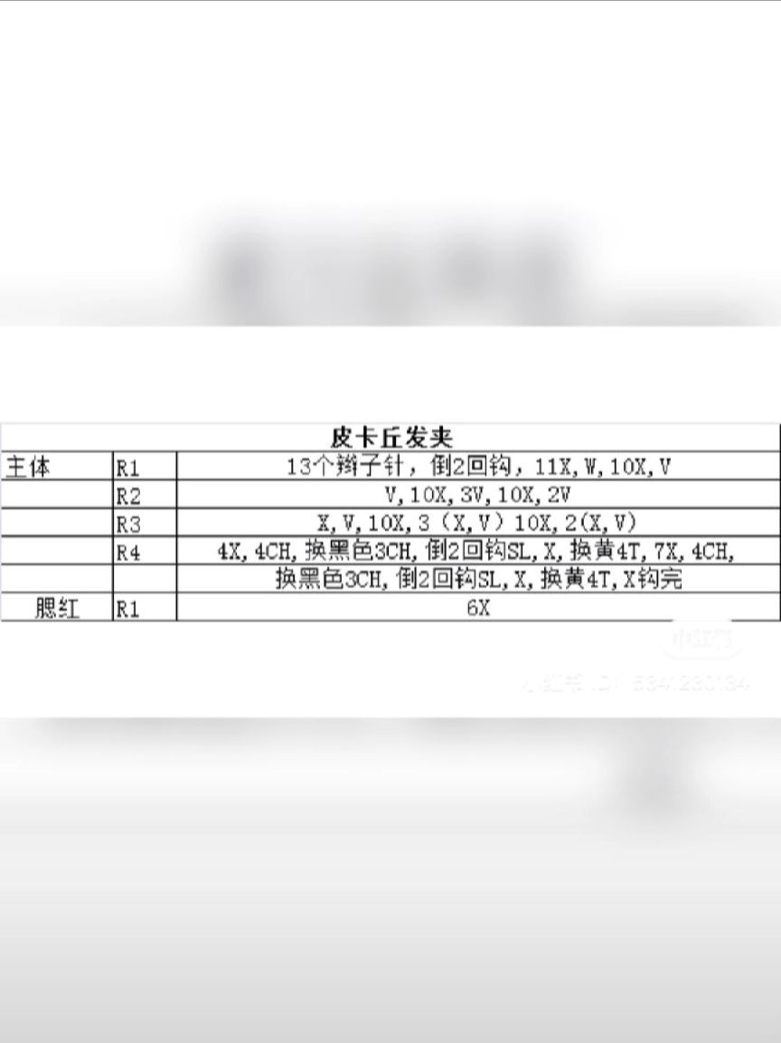 Crochet Floral Hair Clips with Red and White Petals