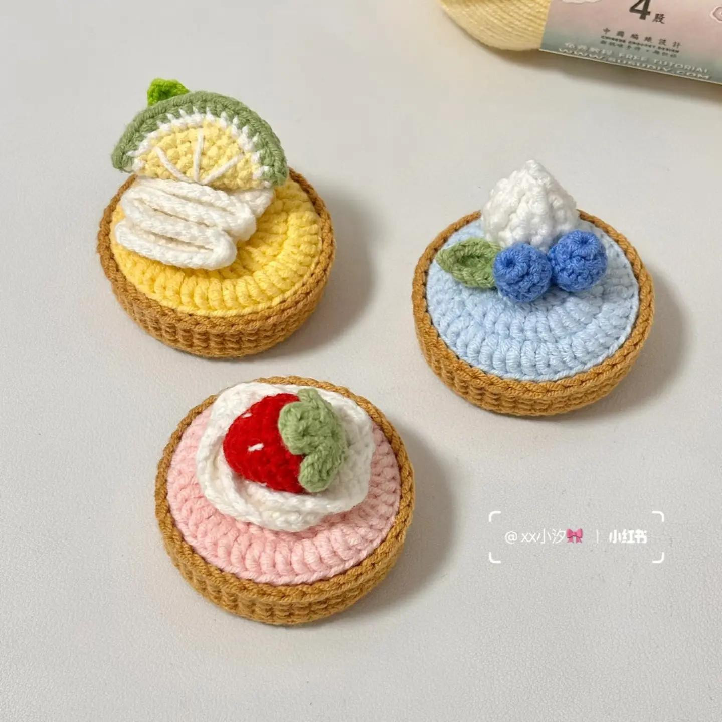 Crochet Fruit Tart Patterns for Creative Crafting