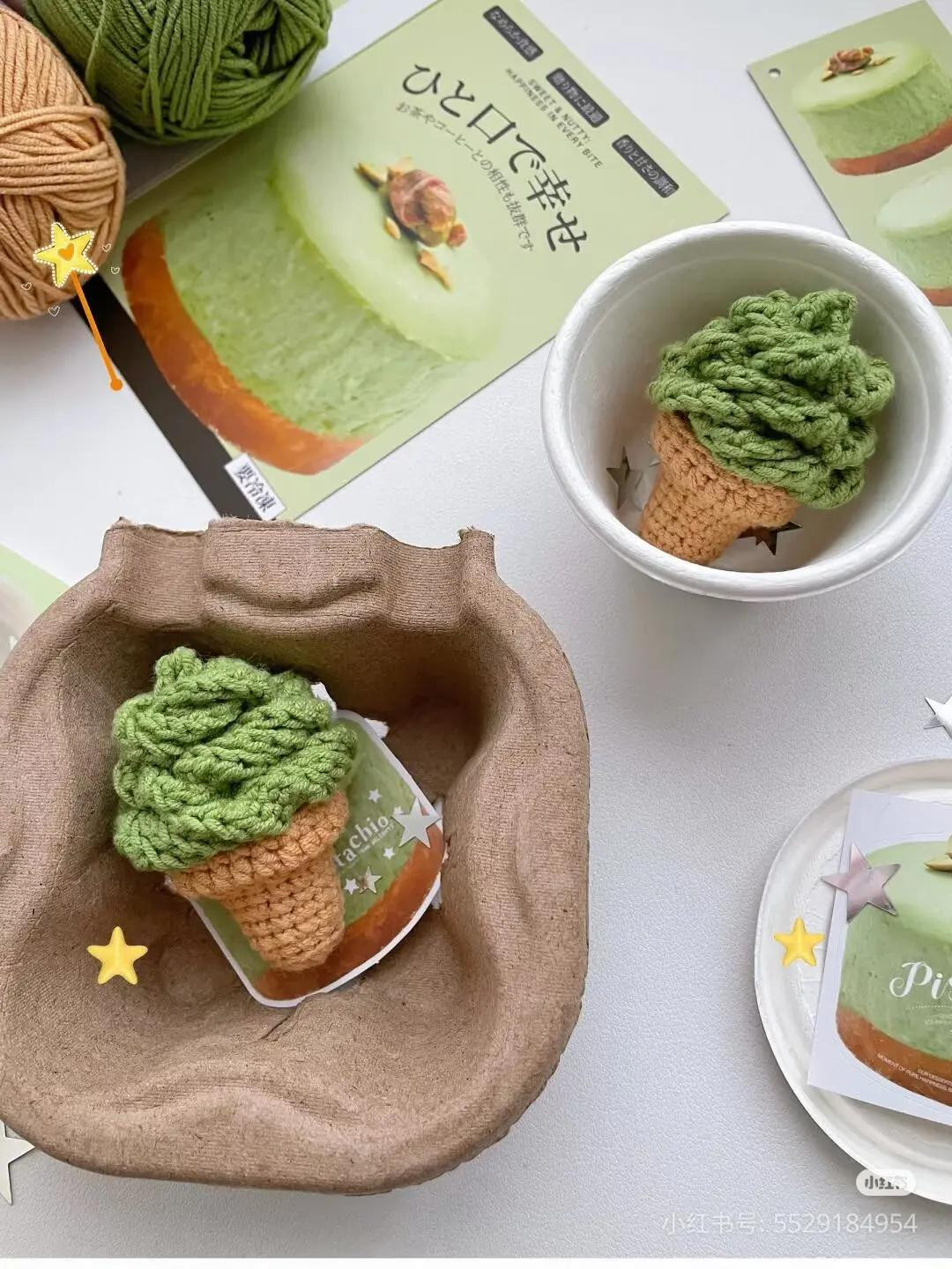 Crochet Ice Cream Cone Pattern for Beginners to Enjoy