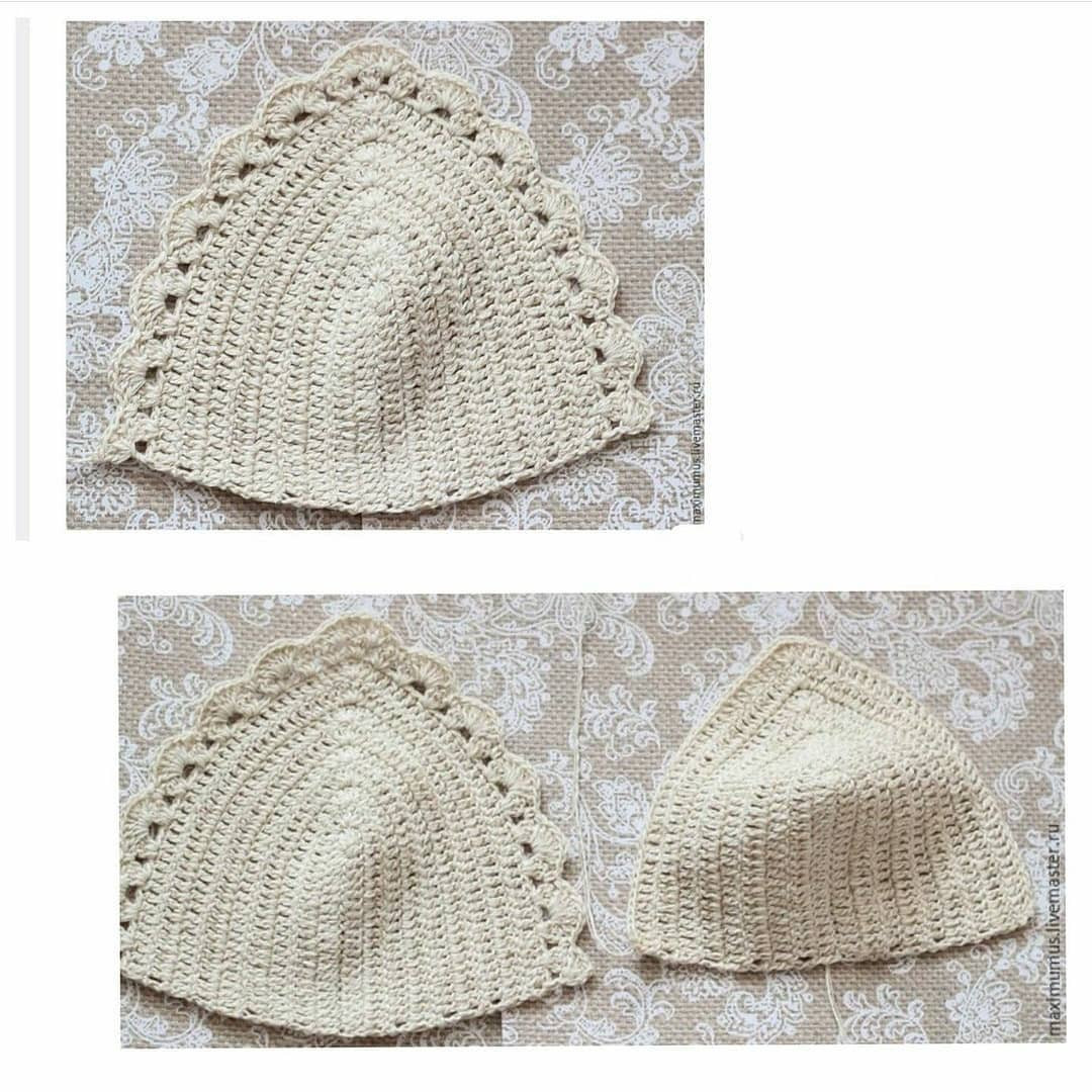 Crochet Lace Bralette Pattern for Summer Beach Days