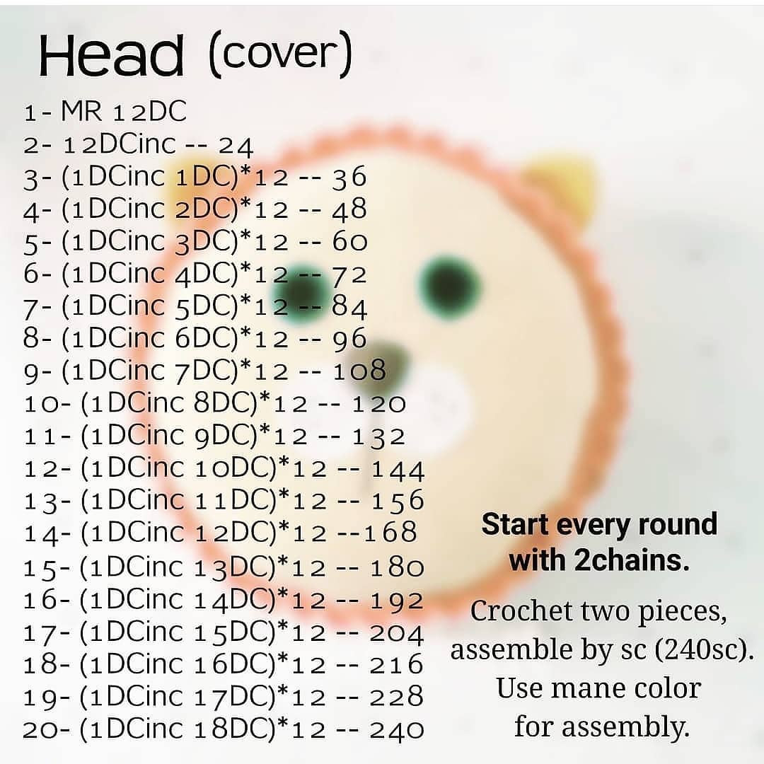 Crochet Lion Pillow Pattern: Free and Adorable Design