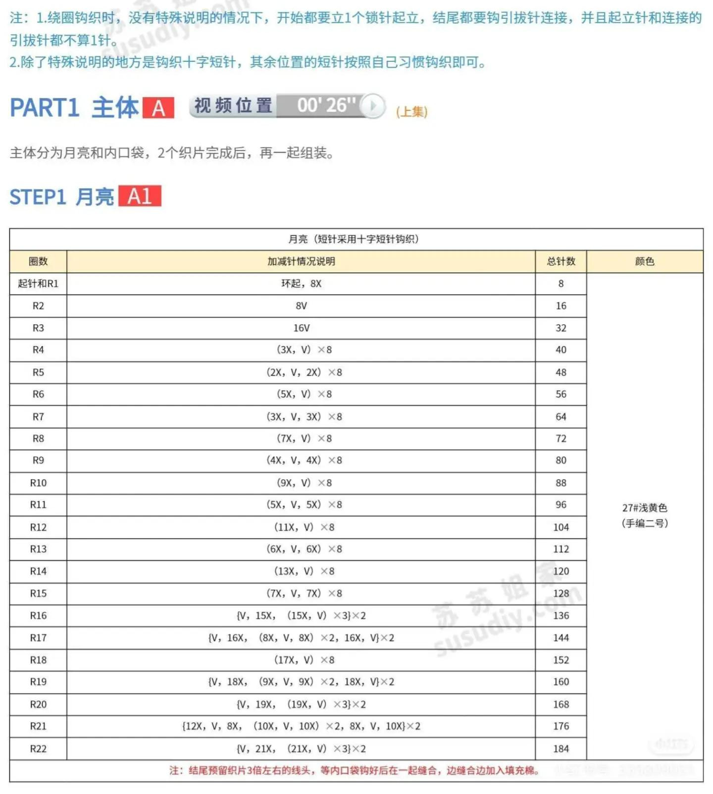 Crochet Moon Dreamcatcher with Flowers and Stars