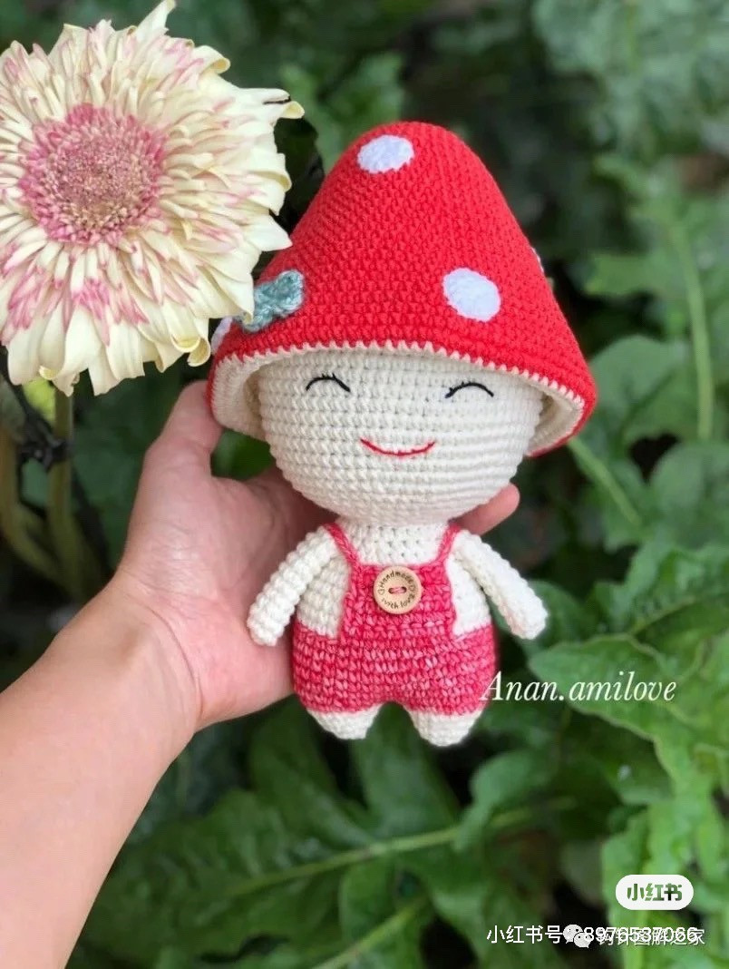 Crochet Mushroom Dolls: A Whimsical Forest Adventure