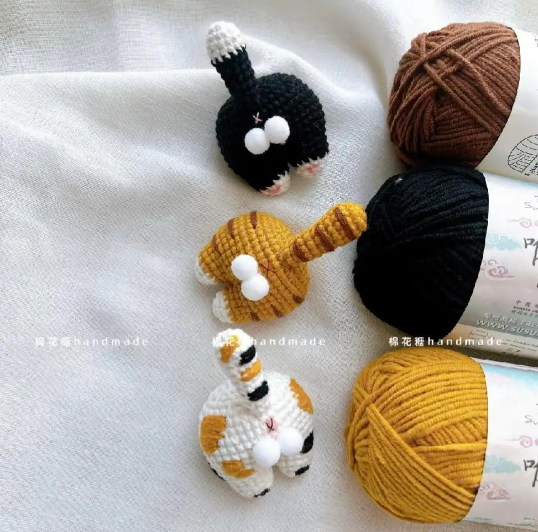 Crochet Panda and Bunny Amigurumi Pattern with Yarn