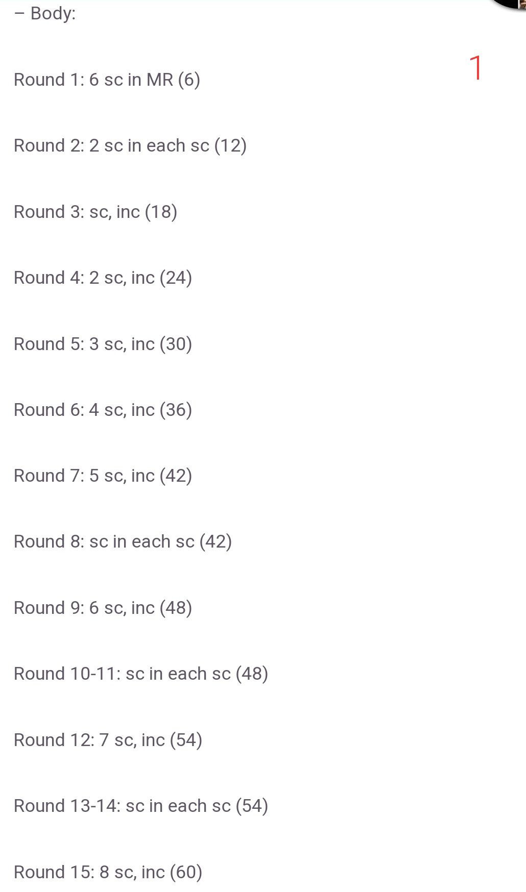 Crochet Pattern for a Cute Purple Monster Toy