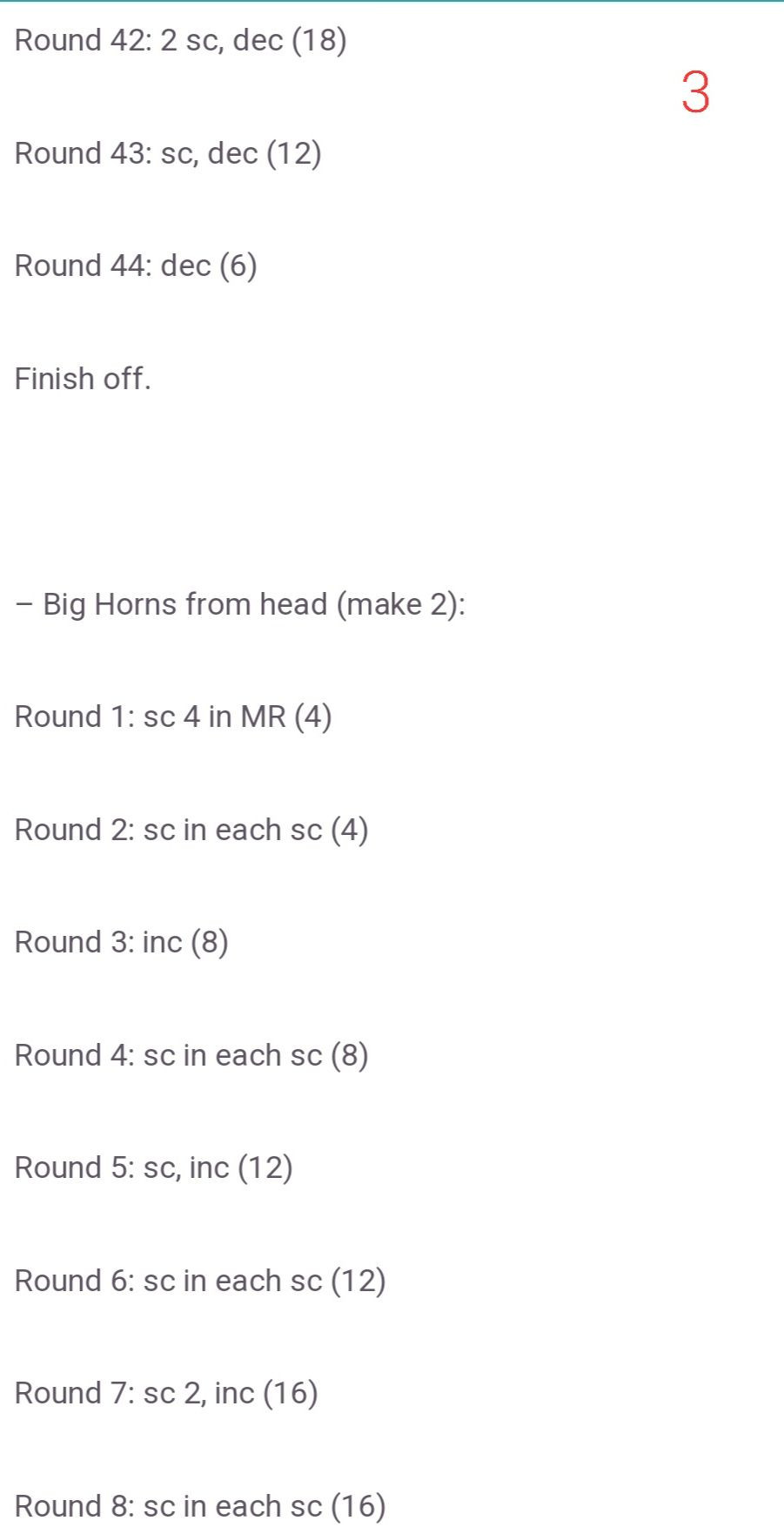 Crochet Pattern for a Cute Purple Monster Toy