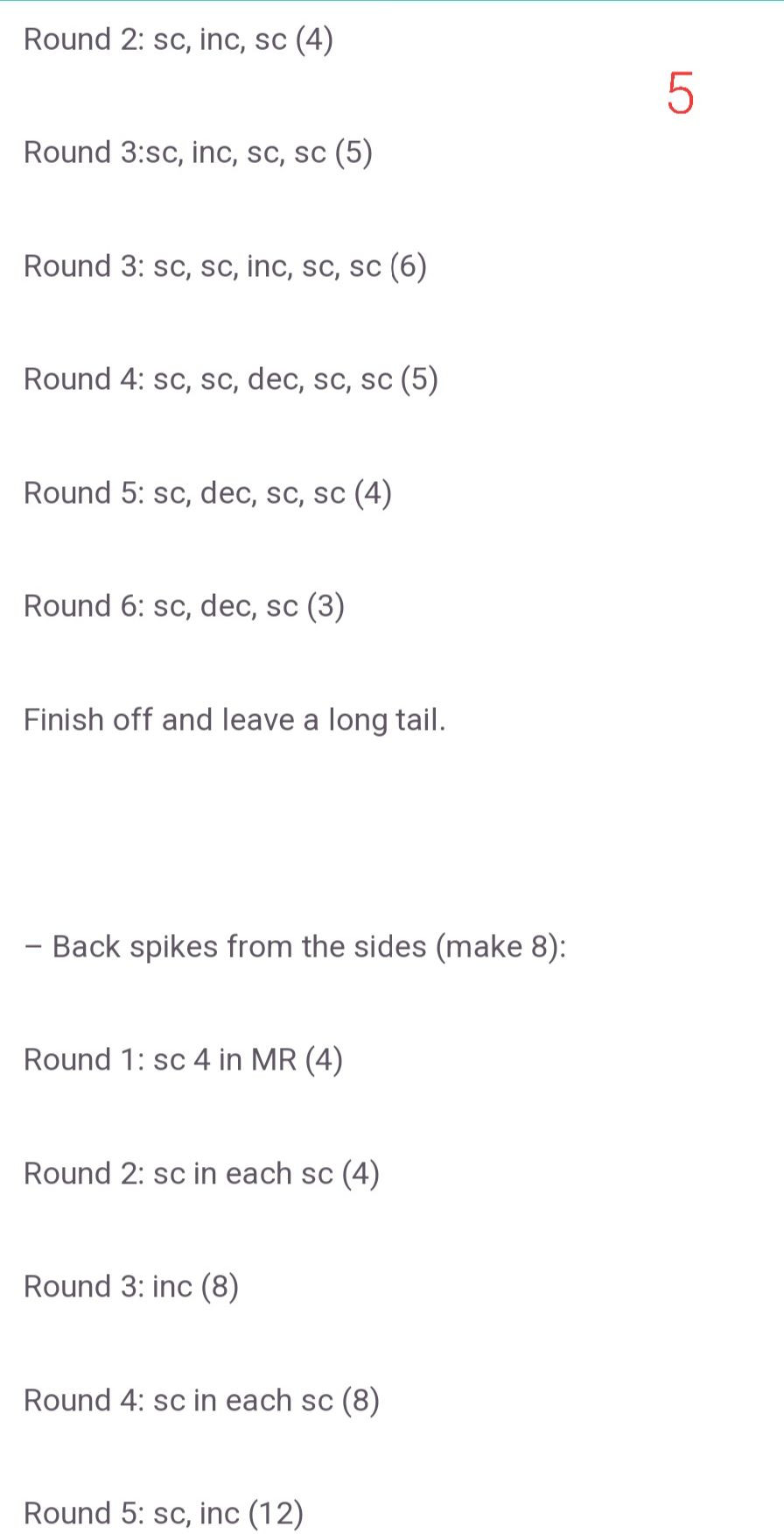 Crochet Pattern for a Cute Purple Monster Toy