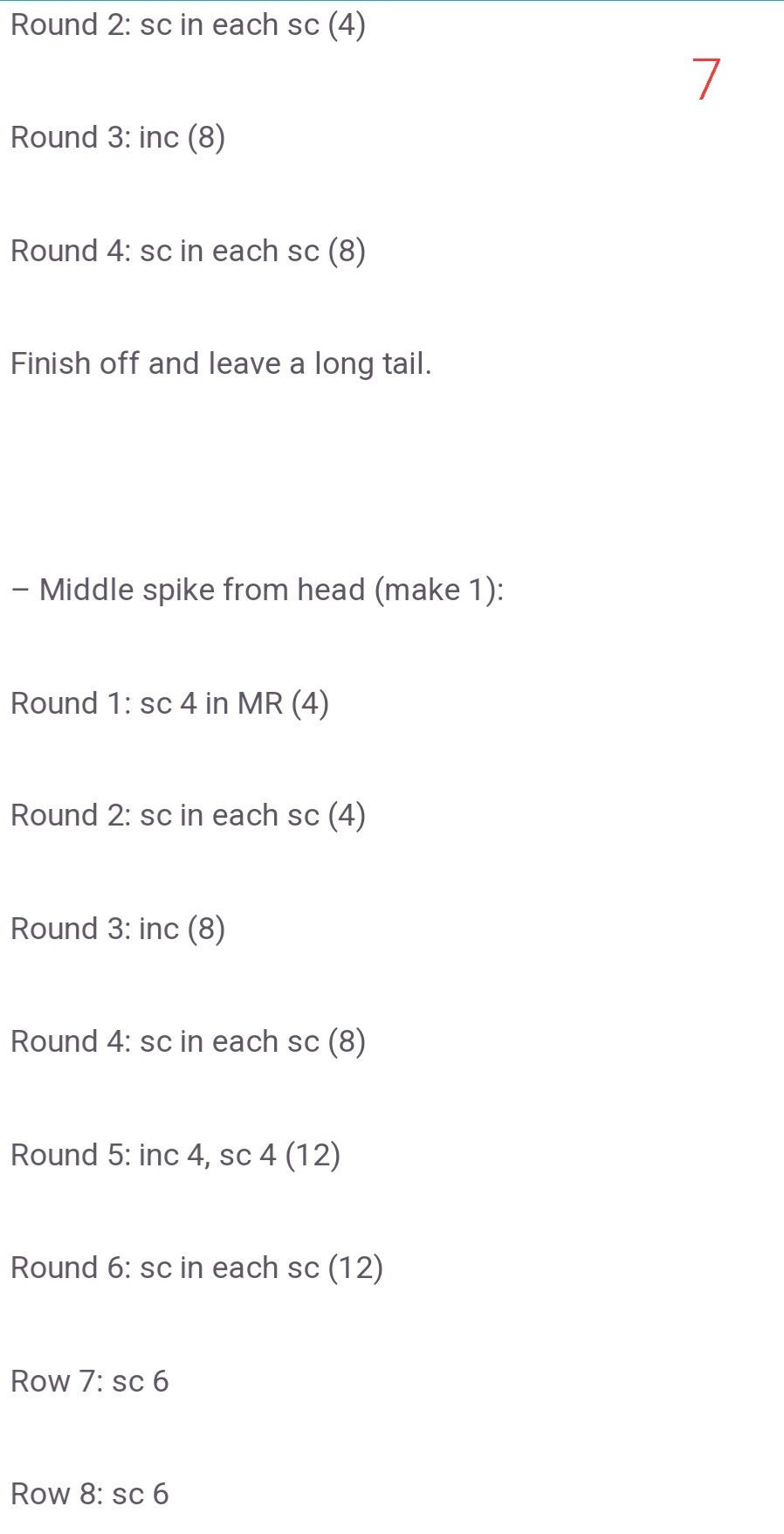 Crochet Pattern for a Cute Purple Monster Toy