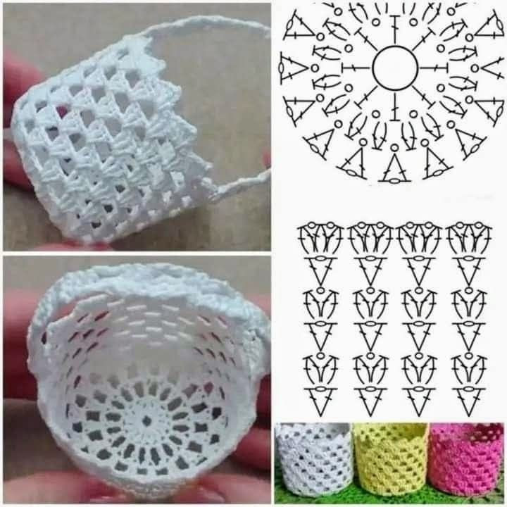 Crochet Pattern for a Stylish Handbag with Shell Stitch