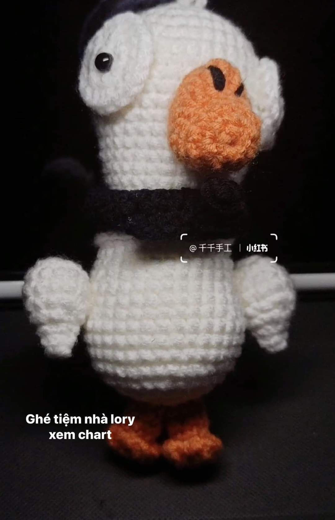 Crochet Pattern for Adorable Ducks with Scarves
