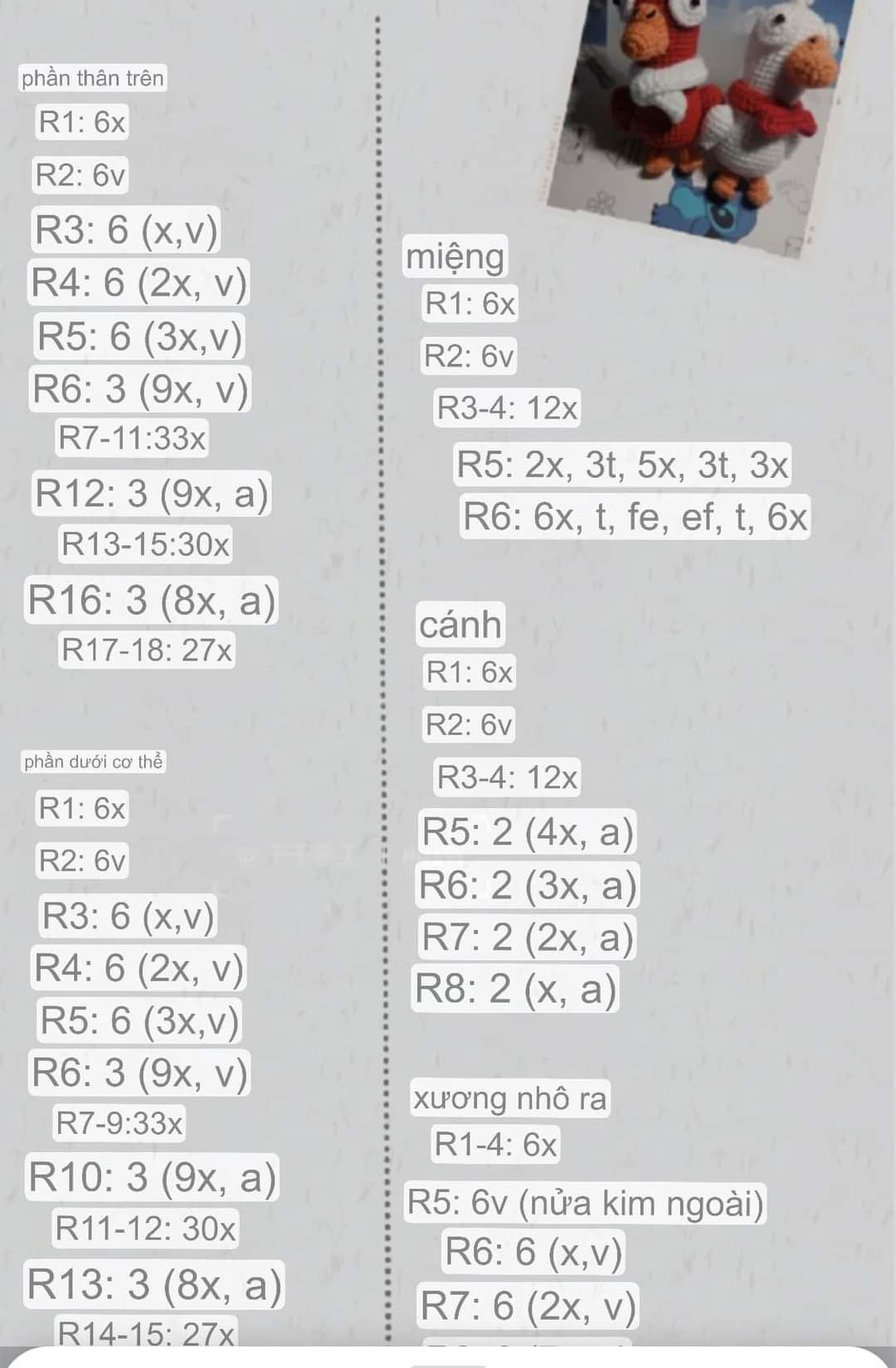Crochet Pattern for Adorable Ducks with Scarves