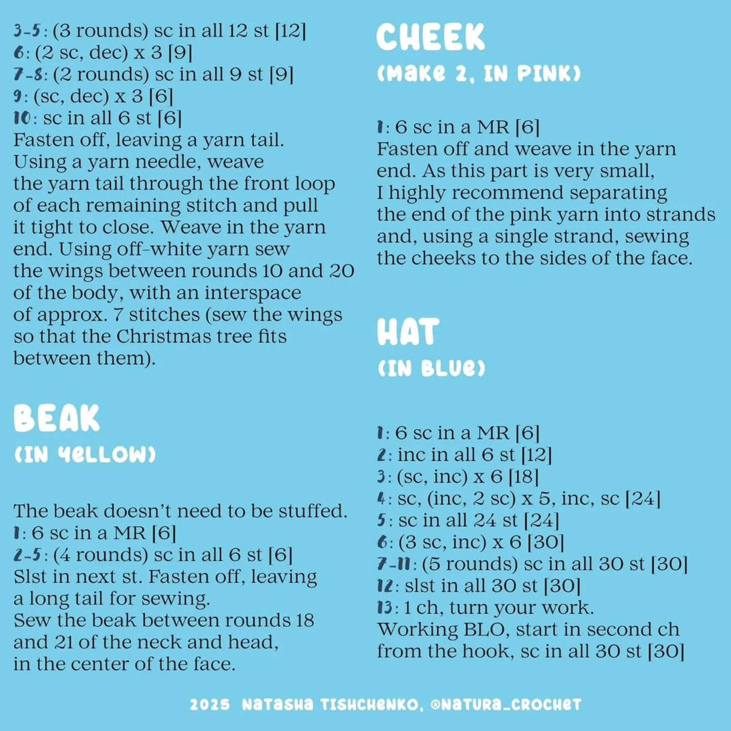 Crochet Pattern for Benson the Goose - Free Amigurumi Design