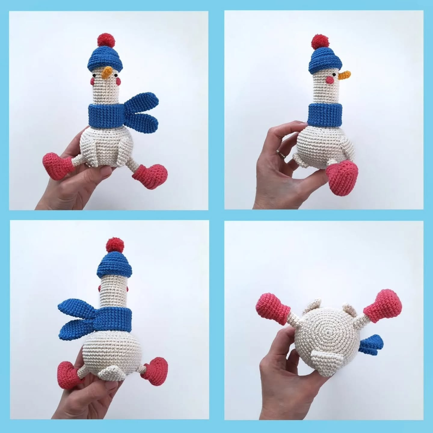 Crochet Pattern for Benson the Goose - Free Amigurumi Design