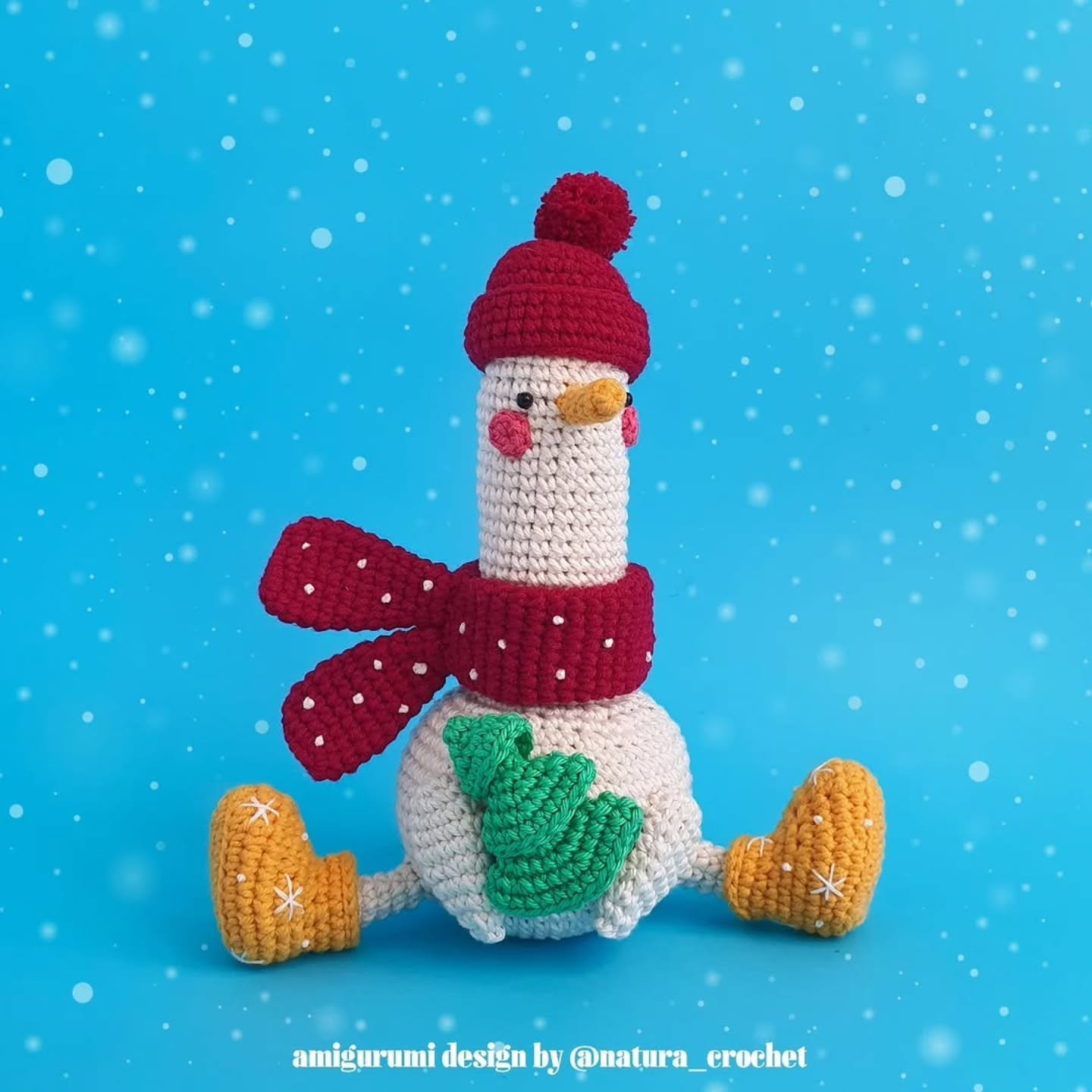 Crochet Pattern for Benson the Goose - Free Amigurumi Design