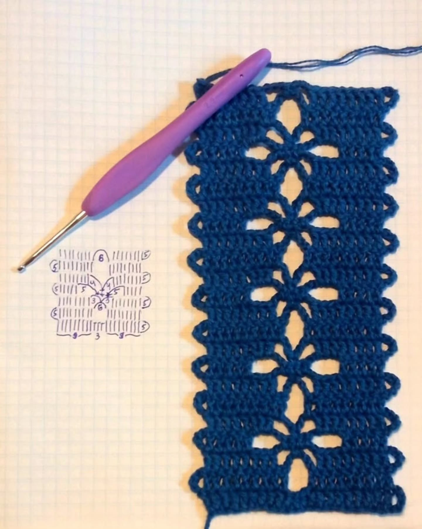 Crochet Pattern for Colorful Lace Bookmarks