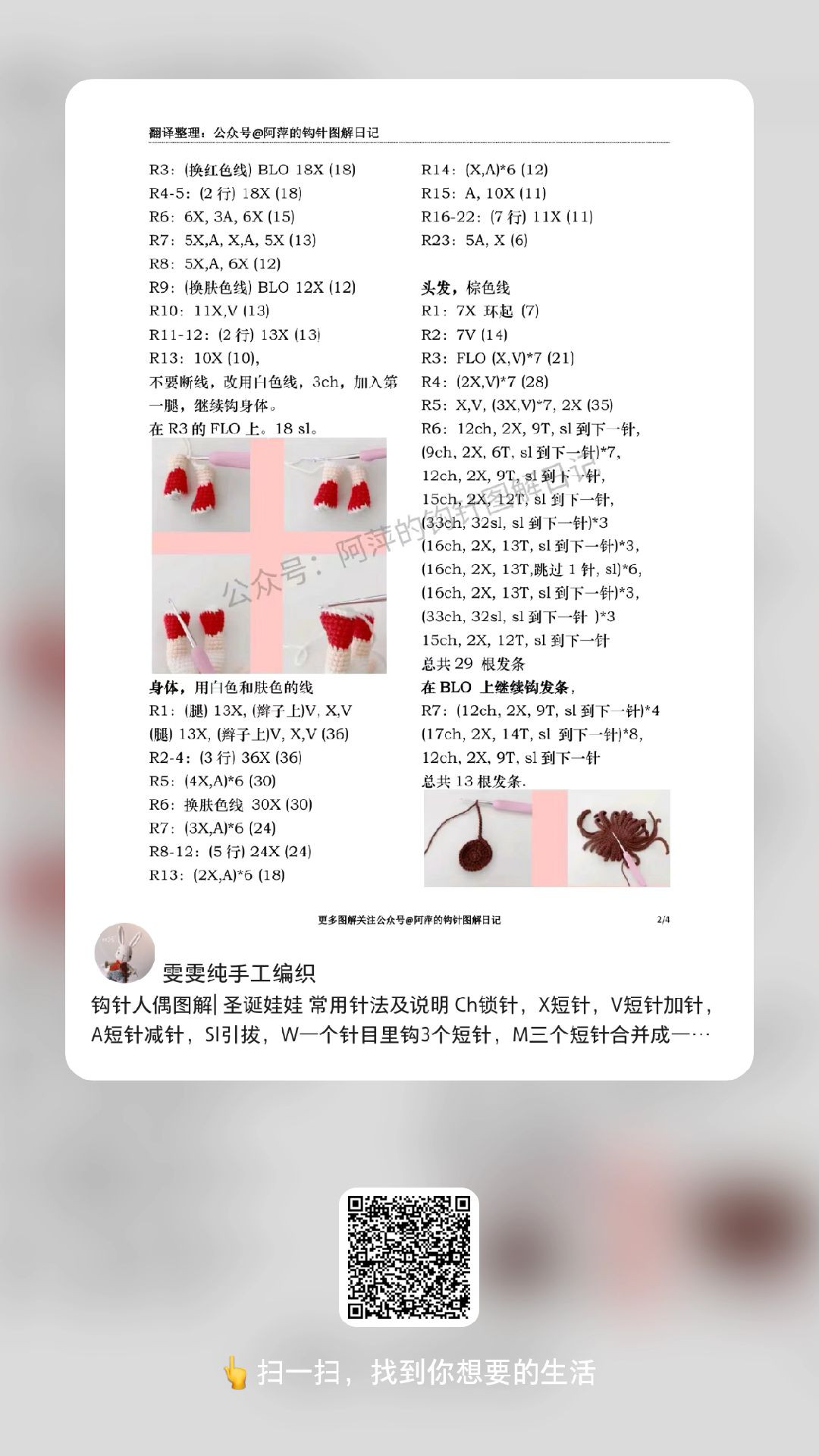 Crochet Pattern for Cute Snowman Doll with Hat and Outfit