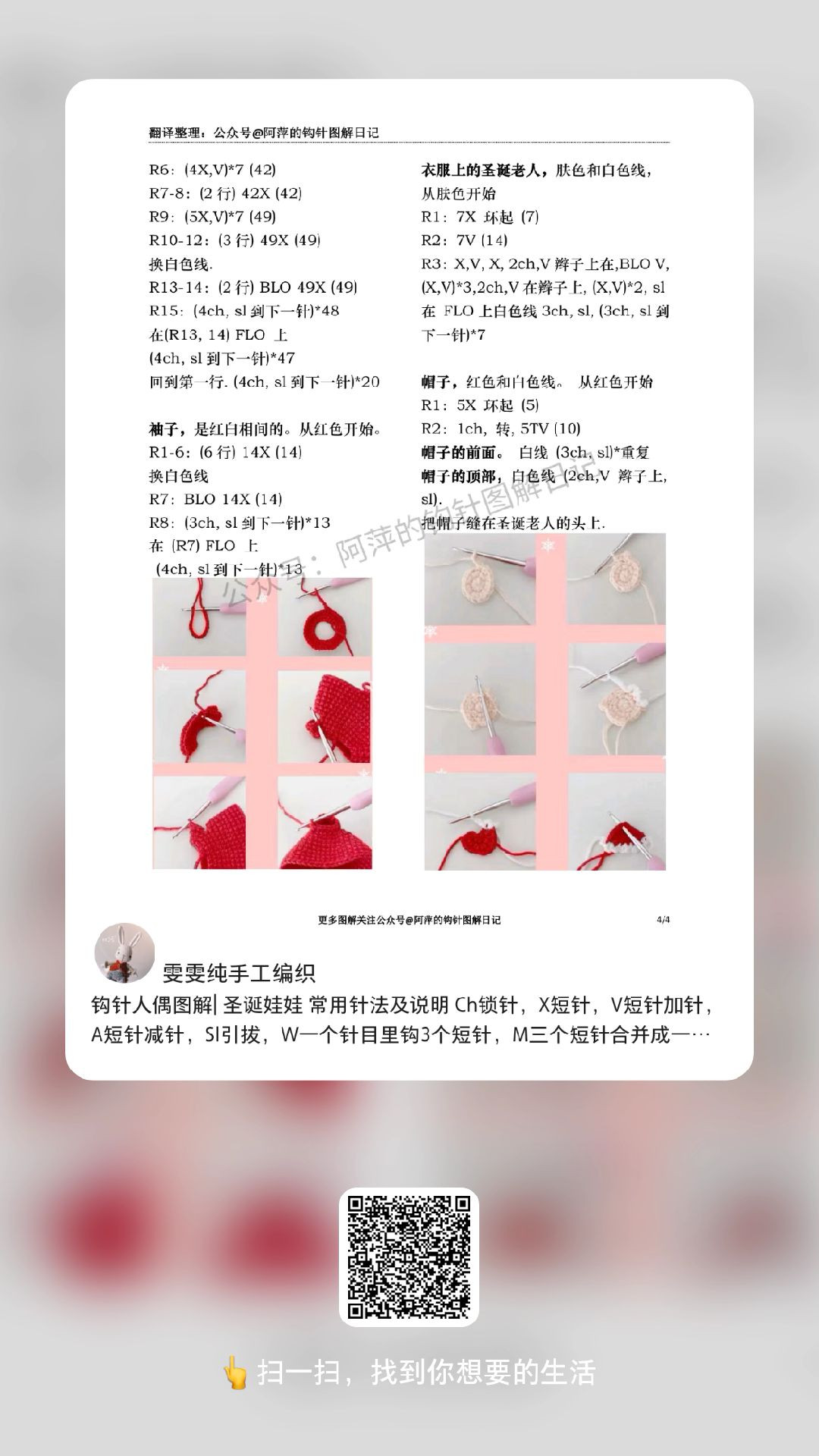 Crochet Pattern for Cute Snowman Doll with Hat and Outfit