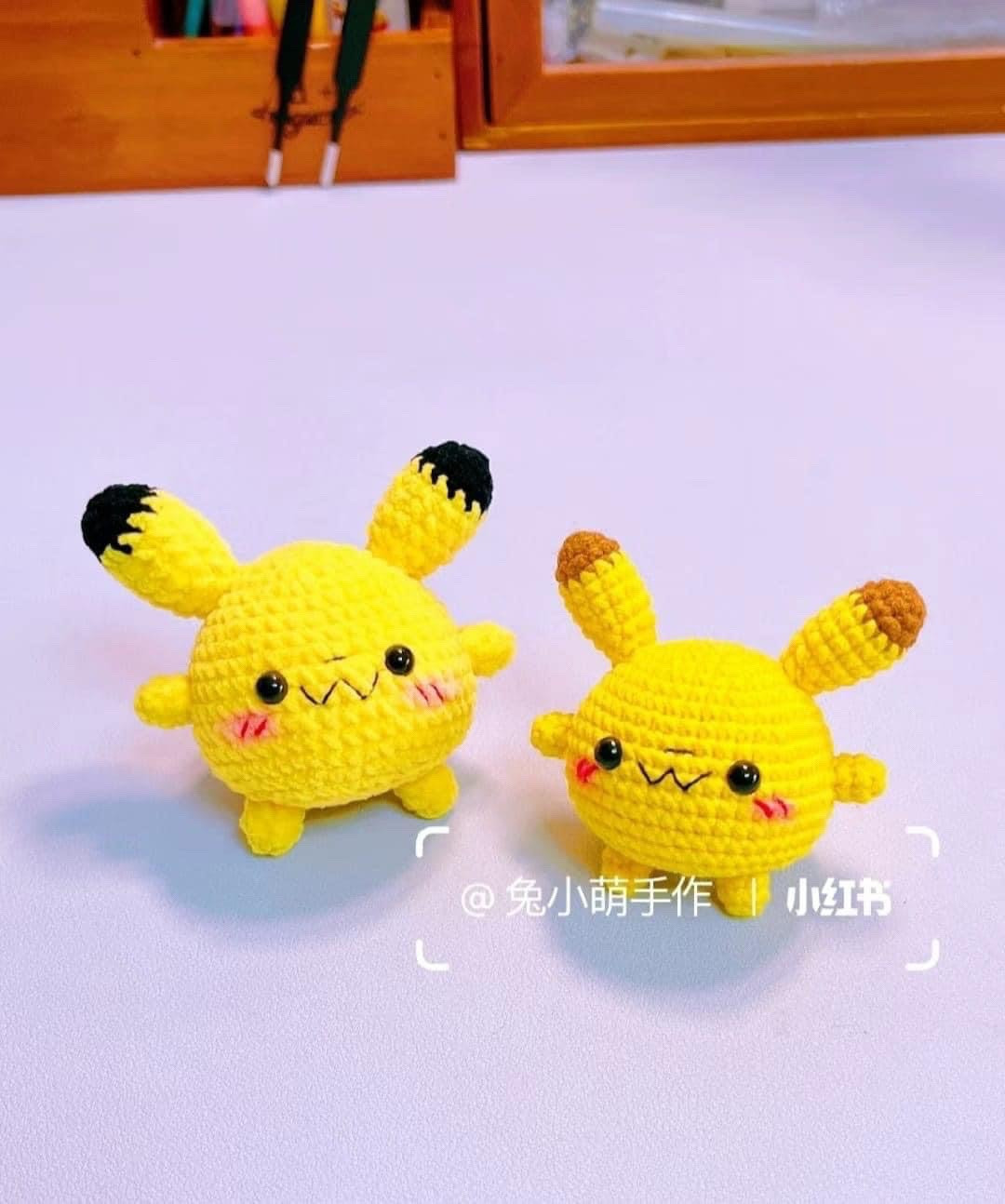 Crochet Pattern for Cute Yellow Bunny Amigurumi Toy