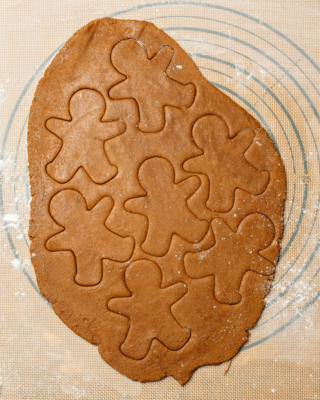 Crochet Pattern for Festive Gingerbread Man Decorations