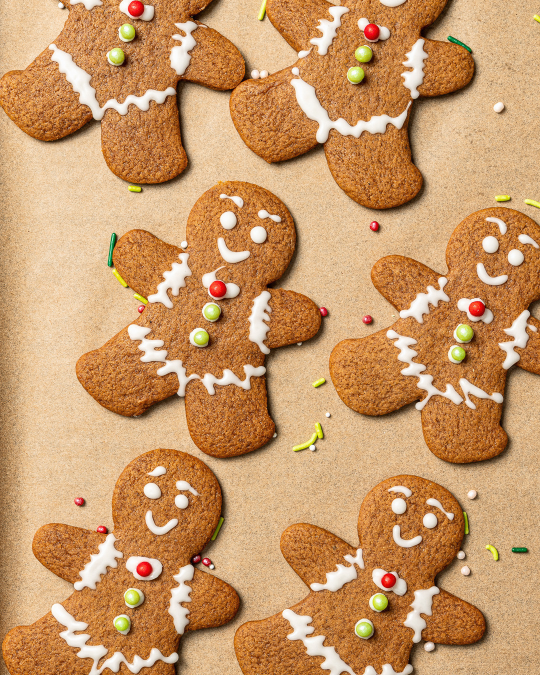 Crochet Pattern for Festive Gingerbread Man Decorations