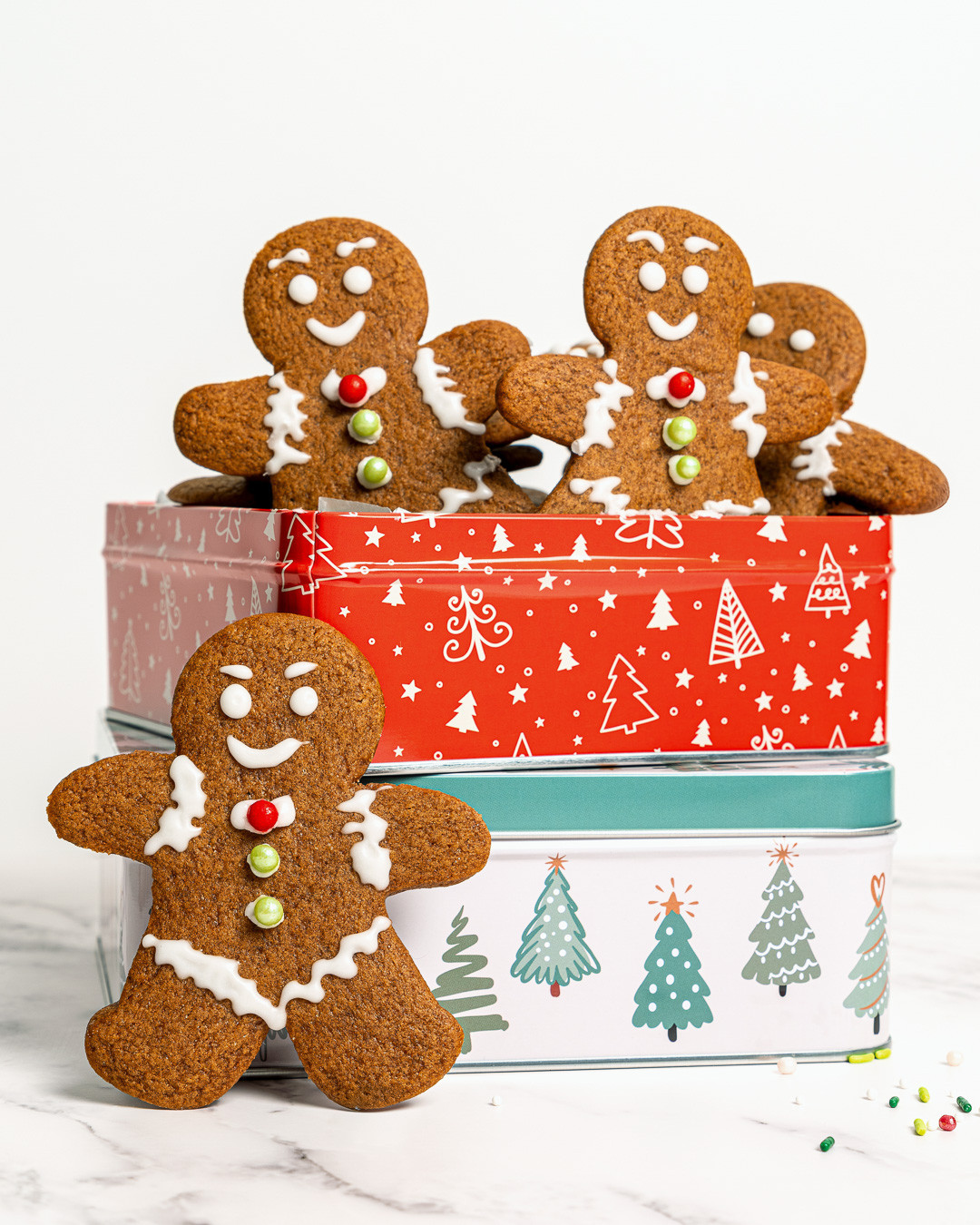 Crochet Pattern for Festive Gingerbread Man Decorations