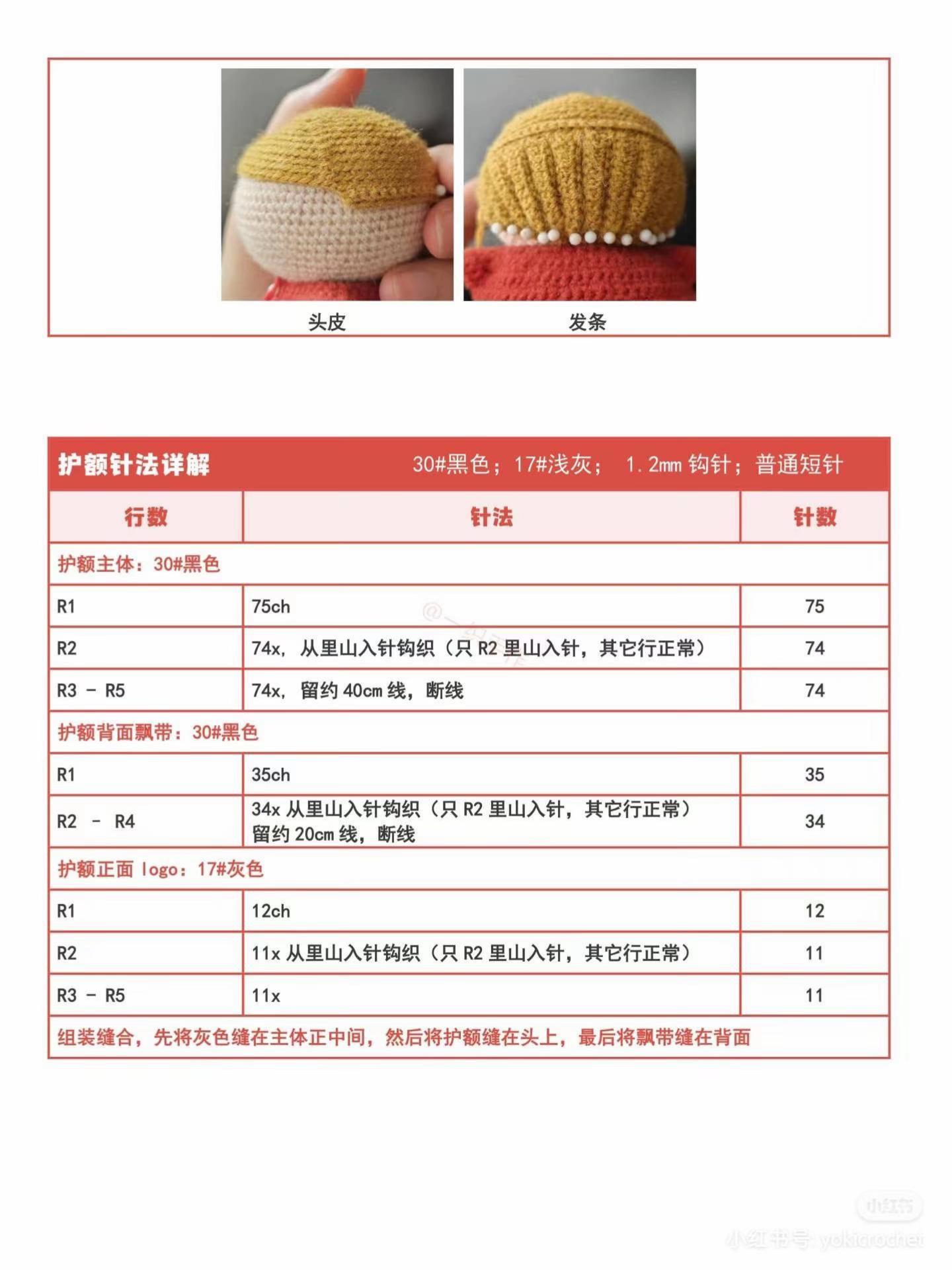 Crochet Pattern for Naruto Uzumaki Amigurumi Doll