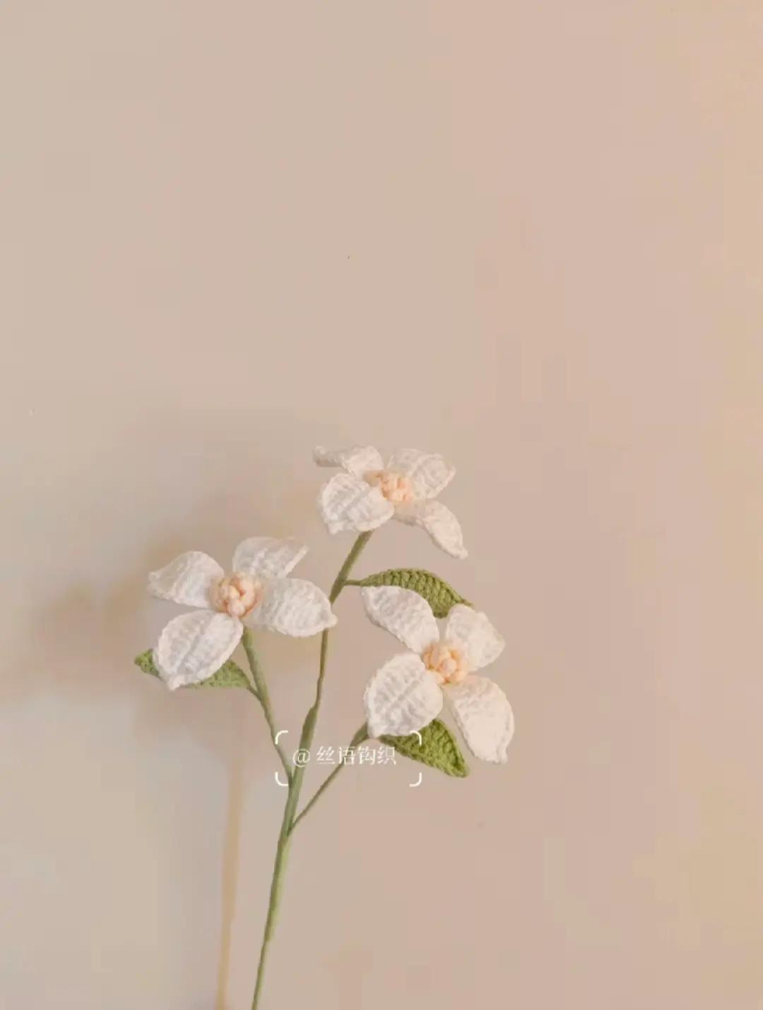 Crochet Pattern for Snow Berry Decoration with Detailed Instructions