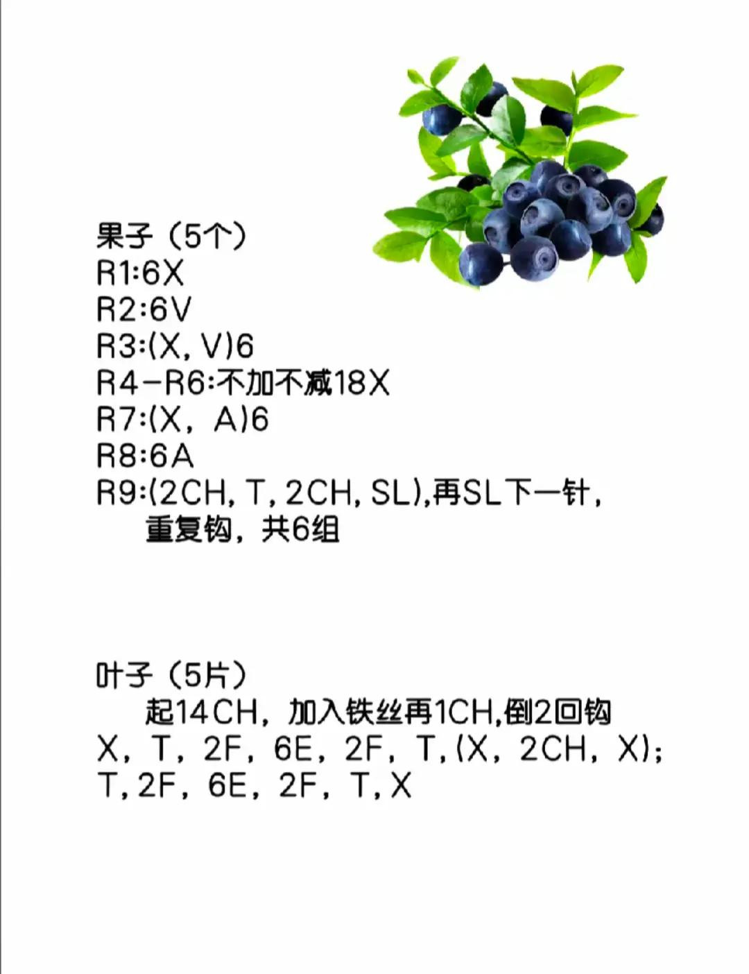 Crochet Pattern for Snow Berry Decoration with Detailed Instructions