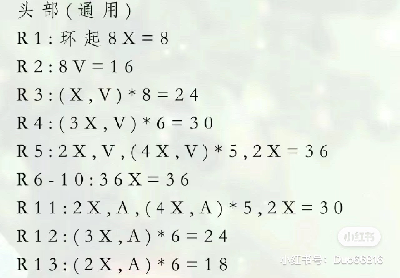 Crochet Pig Ice Cream Cone with Star Topping