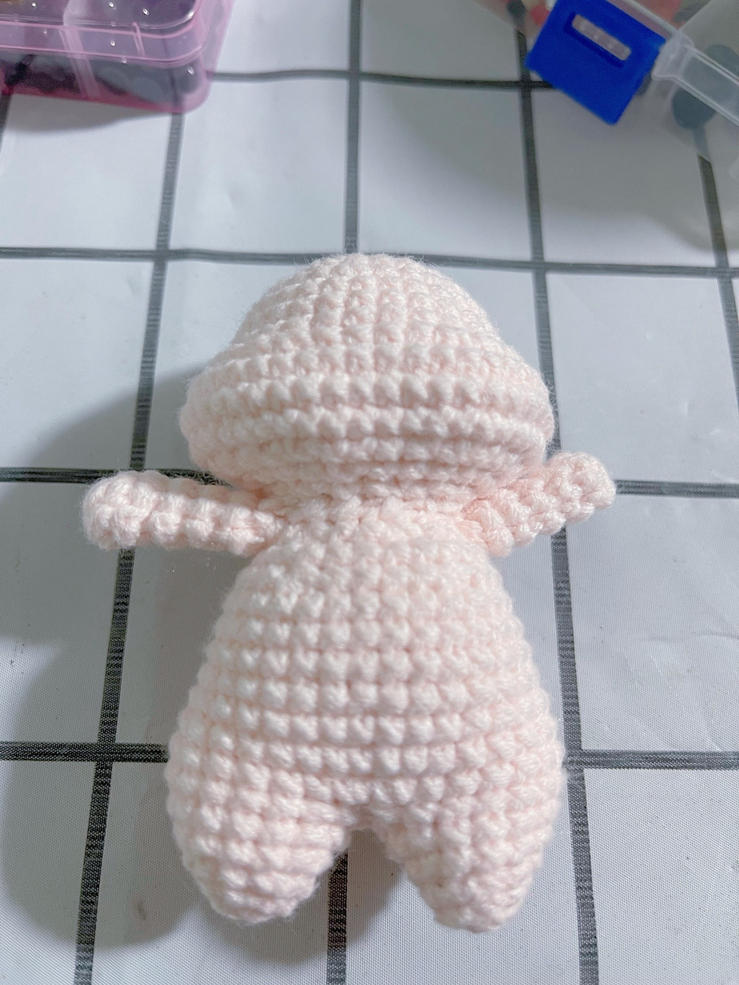 Crochet Pig in Cute Blue Bikini Pattern for Beginners