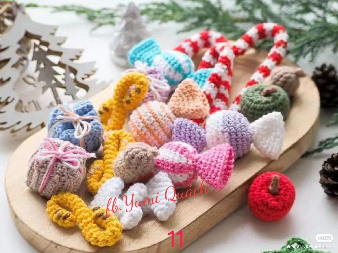 Crochet Reindeer with Sleigh Pattern for Christmas Decor