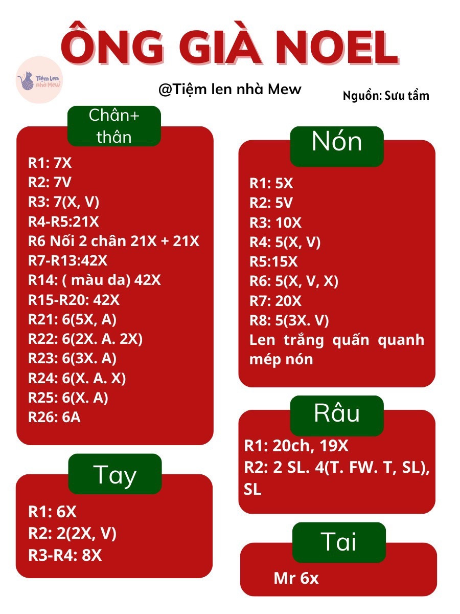 Crochet Santa Claus Figures for a Merry Christmas Celebration