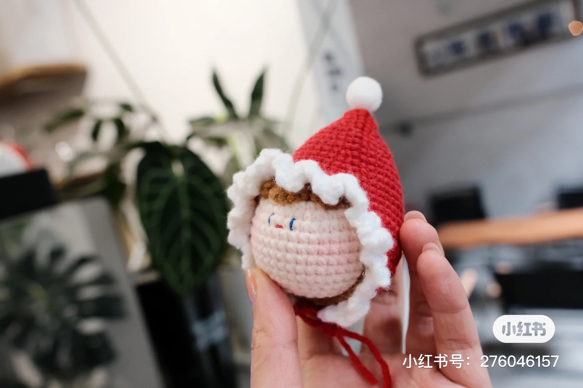 Crochet Santa Claus Ornament Tutorial for Christmas Decorations