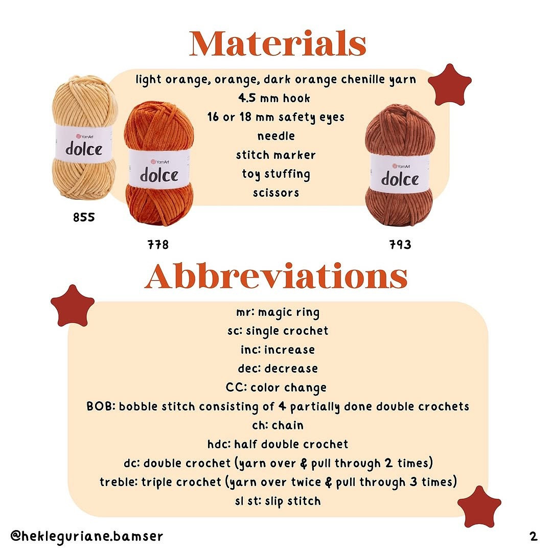 Crochet Scorchie The Fire Monster Pattern Guide Free
