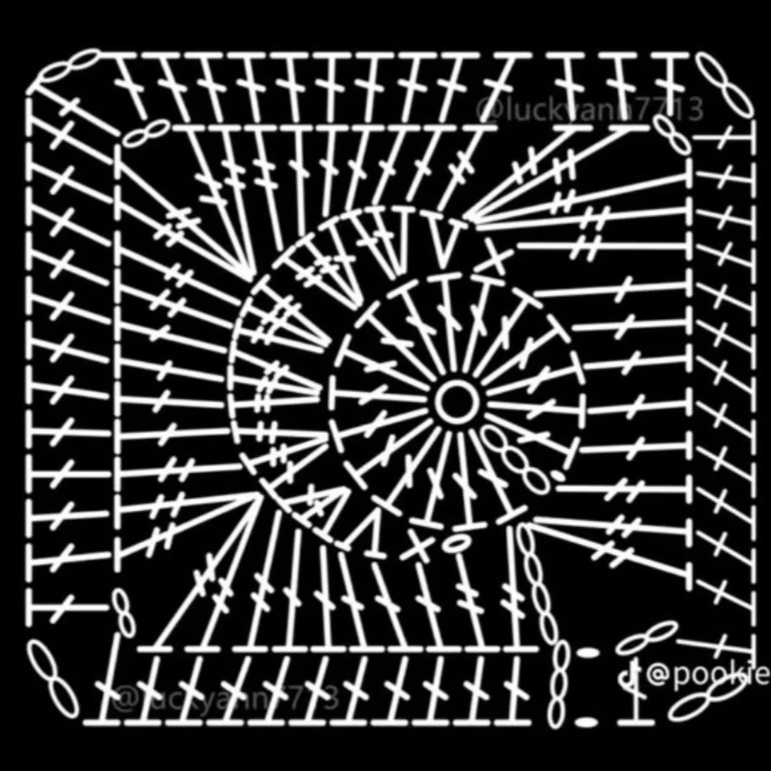 Crochet Square Pattern