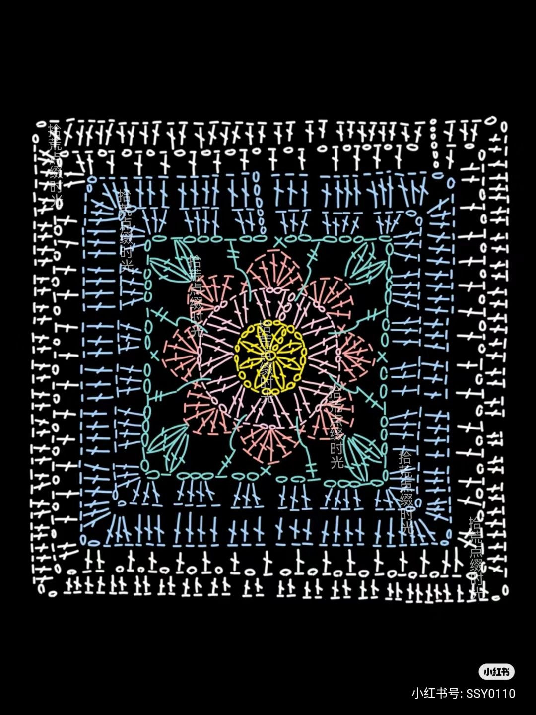 Crochet Square Pattern