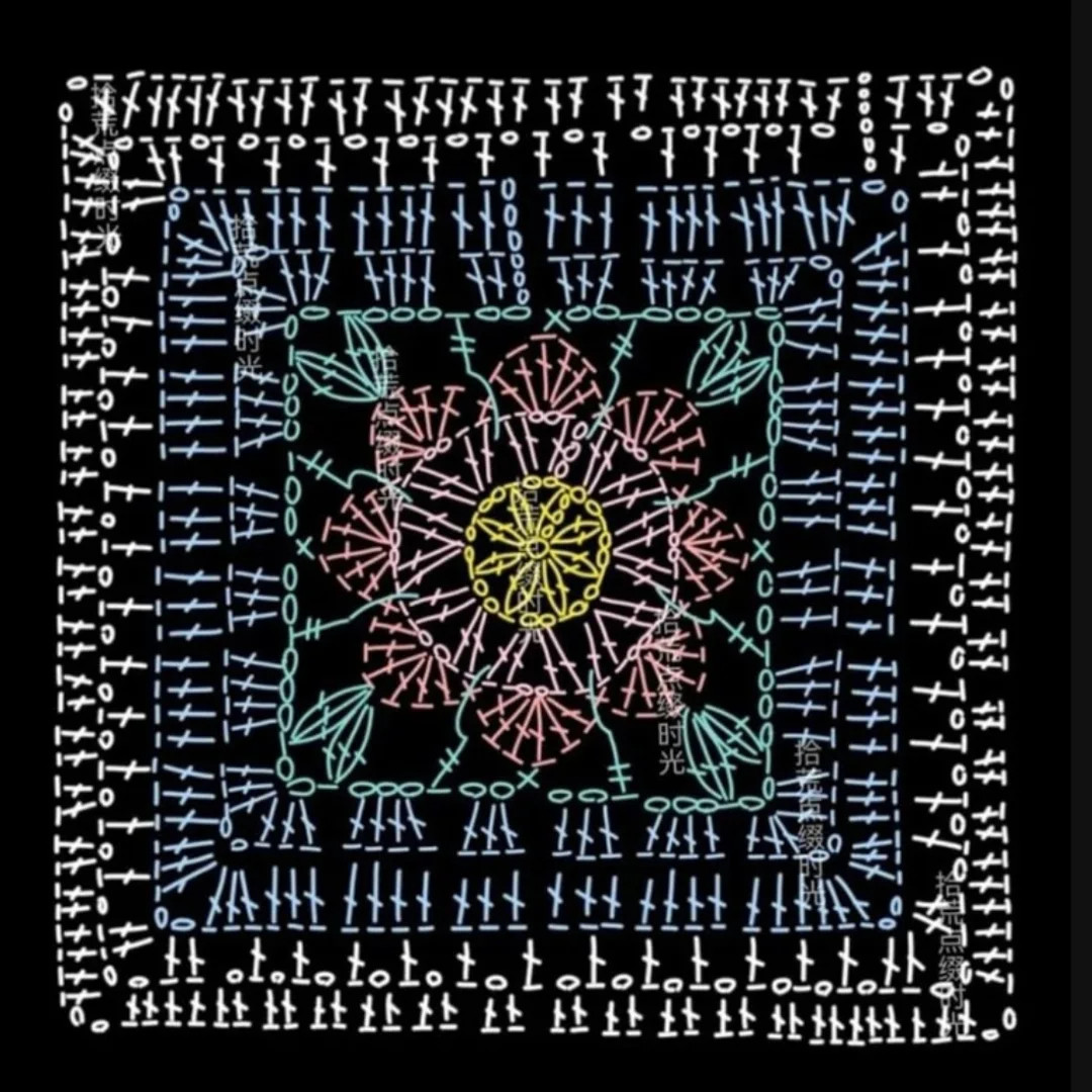 Crochet Square Pattern